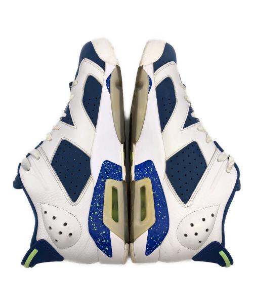 NIKE（ナイキ）NIKE (ナイキ) AIR JORDAN6 RETRO LOW ブルー×ホワイト サイズ:28.0cmの古着・服飾アイテム