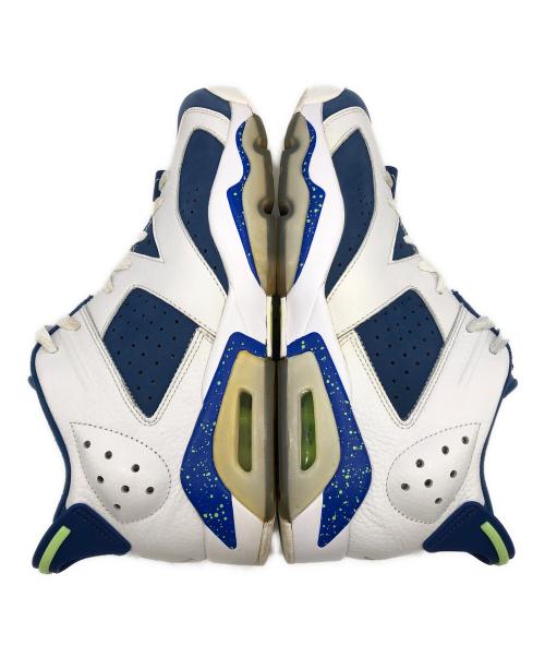 NIKE（ナイキ）NIKE (ナイキ) AIR JORDAN6 RETRO LOW ブルー×ホワイト サイズ:28.0cmの古着・服飾アイテム