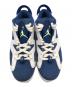 中古・古着 NIKE (ナイキ) AIR JORDAN6 RETRO LOW ブルー×ホワイト サイズ:28.0cm：8000円