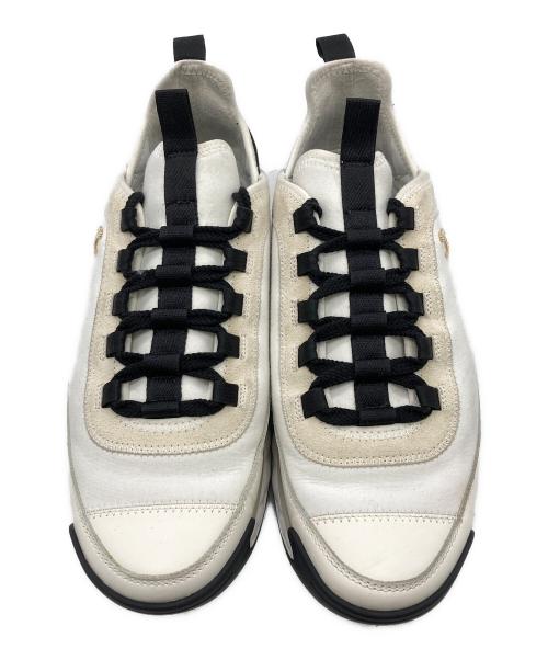 CHANEL（シャネル）CHANEL (シャネル) ベルベット カーフ CC ココマーク シューズ スニーカー サイズ:40の古着・服飾アイテム