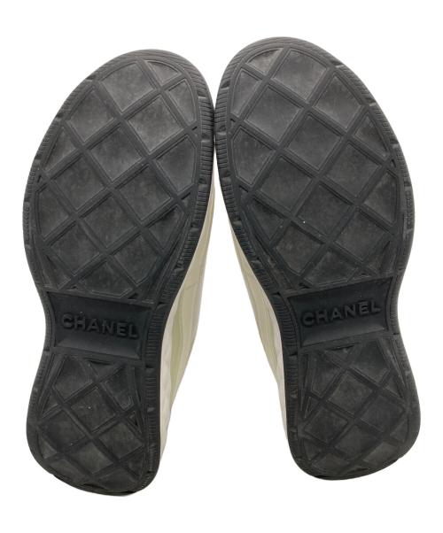 CHANEL（シャネル）CHANEL (シャネル) ベルベット カーフ CC ココマーク シューズ スニーカー サイズ:40の古着・服飾アイテム