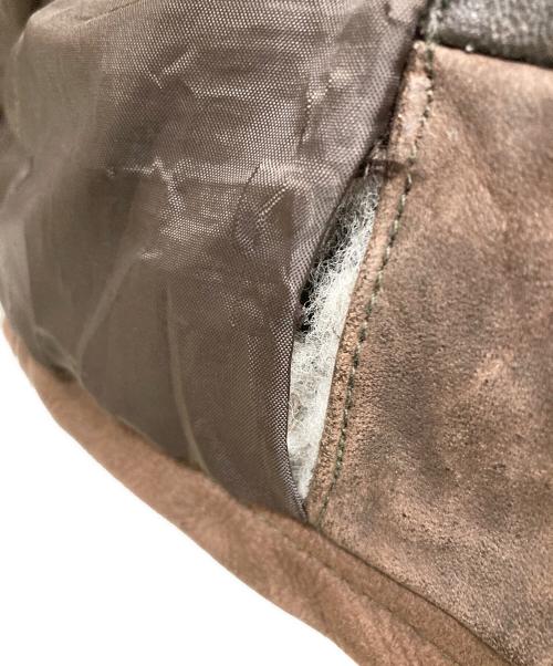 echtes leder（エヒテス レーダァ）echtes leder (エヒテス レーダァ) ライダースジャケット ブラウン サイズ:Lの古着・服飾アイテム