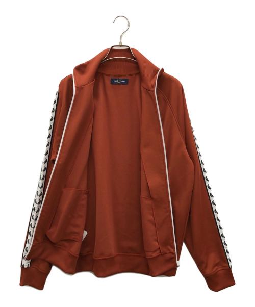 FRED PERRY（フレッドペリー）FRED PERRY (フレッドペリー) トラックジャケット ブラウン サイズ:Lの古着・服飾アイテム