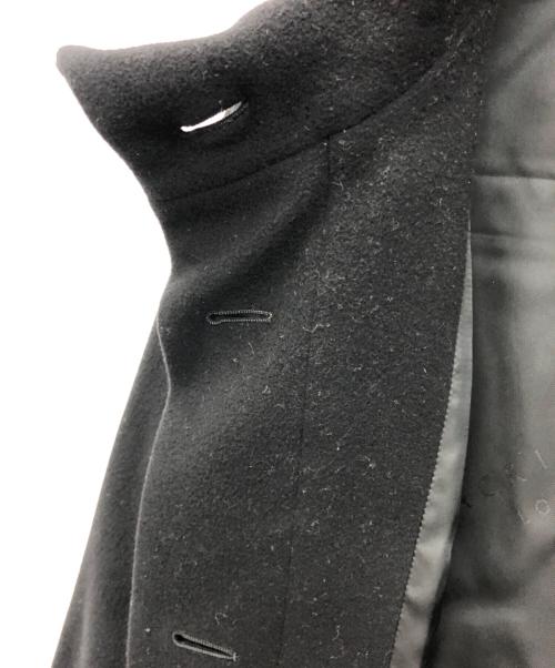 MACKINTOSH LONDON（マッキントッシュ ロンドン）MACKINTOSH LONDON (マッキントッシュ ロンドン) ソフトウールモッサフーデットコート ブラック サイズ:38の古着・服飾アイテム