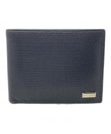 DOLCE & GABBANA（ドルチェ＆ガッバーナ）の古着「2つ折り財布」｜ブラック