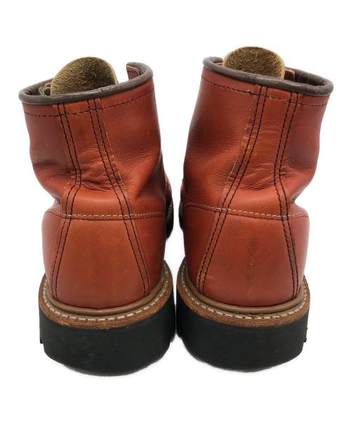 RED WING（レッドウィング）RED WING (レッドウィング) 6インチ モックトゥ・ラグソール ブラウン サイズ:25.5の古着・服飾アイテム