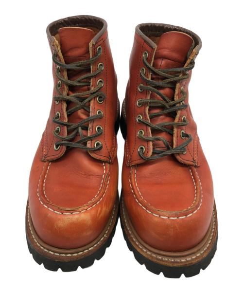 RED WING（レッドウィング）RED WING (レッドウィング) 6インチ モックトゥ・ラグソール ブラウン サイズ:25.5の古着・服飾アイテム