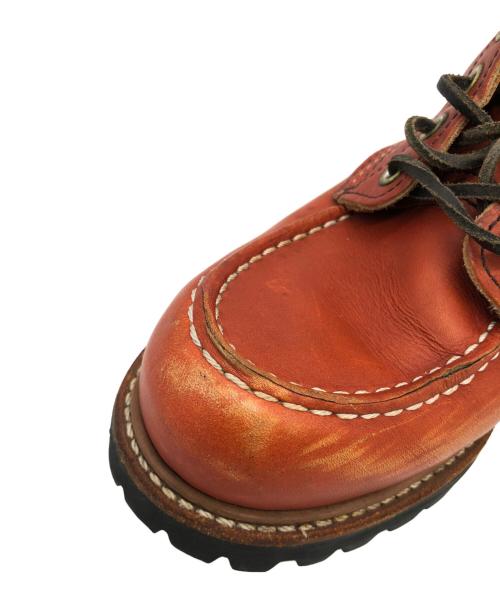 RED WING（レッドウィング）RED WING (レッドウィング) 6インチ モックトゥ・ラグソール ブラウン サイズ:25.5の古着・服飾アイテム