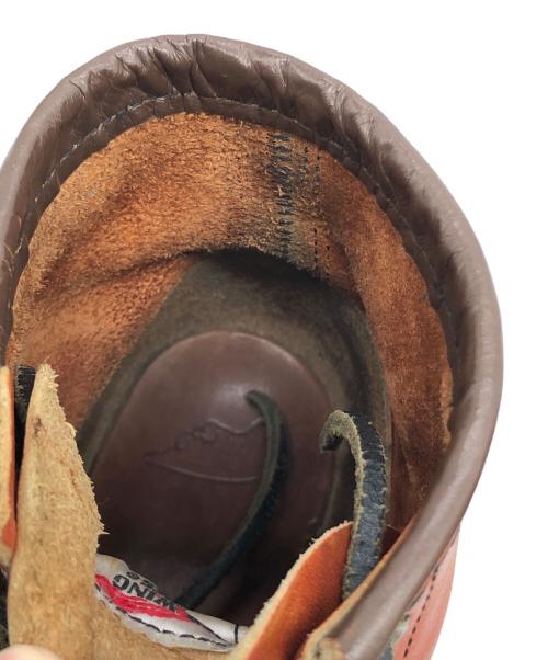 RED WING（レッドウィング）RED WING (レッドウィング) 6インチ モックトゥ・ラグソール ブラウン サイズ:25.5の古着・服飾アイテム