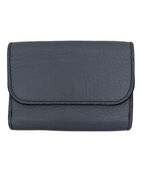 Chloe（クロエ）Chloe (クロエ) Alphabet Mini Tri‑Fold Wallet ブルーの古着・服飾アイテム