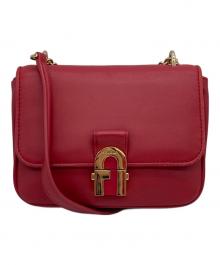 FURLA（フルラ）の古着「チェーンショルダーバッグ」｜レッド