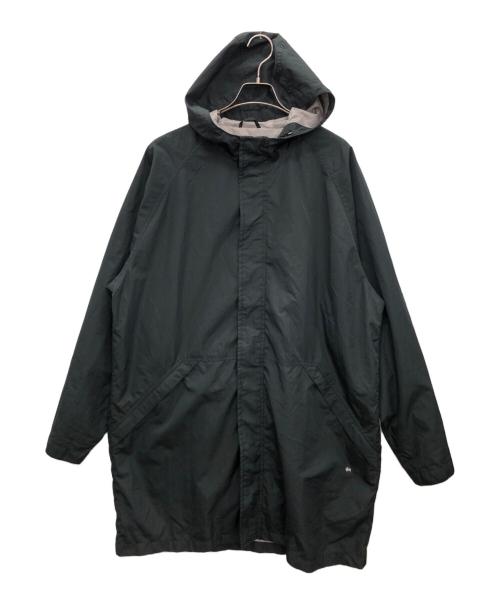stussy（ステューシー）stussy (ステューシー) フーテッドロングジャケット ブラック サイズ:Lの古着・服飾アイテム