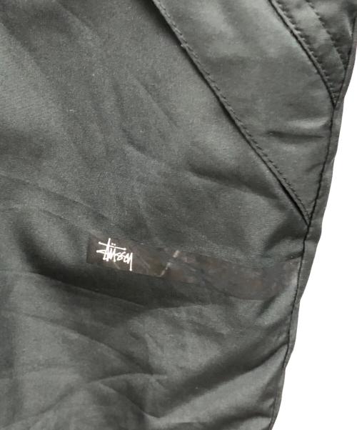 stussy（ステューシー）stussy (ステューシー) フーテッドロングジャケット ブラック サイズ:Lの古着・服飾アイテム