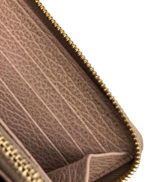 Maison Margiela（メゾンマルジェラ）Maison Margiela (メゾンマルジェラ) ライン11 ラウンドファスナー長財布 ベージュの古着・服飾アイテム