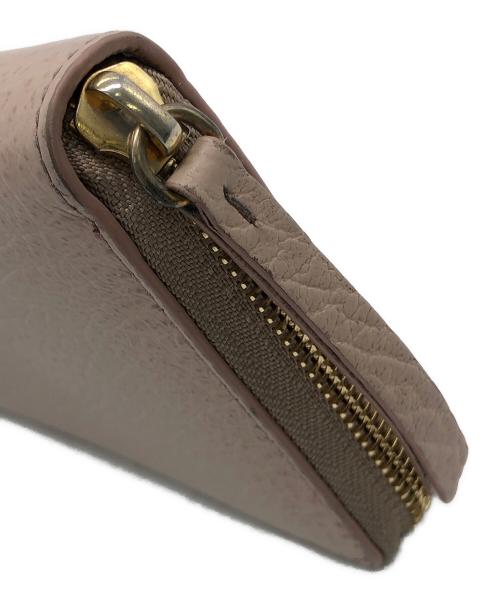 Maison Margiela（メゾンマルジェラ）Maison Margiela (メゾンマルジェラ) ライン11 ラウンドファスナー長財布 ベージュの古着・服飾アイテム