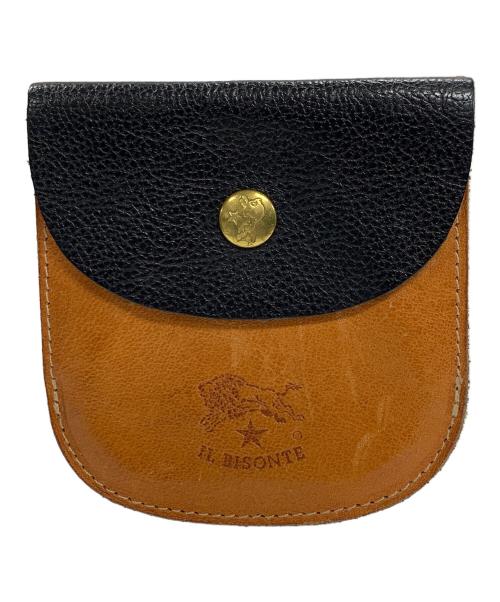 IL BISONTE（イル ビゾンテ）IL BISONTE (イル ビゾンテ) 2つ折り財布 ブラウン サイズ:実寸サイズにてご確認ください。の古着・服飾アイテム