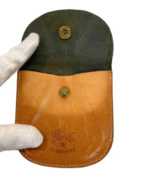 IL BISONTE（イル ビゾンテ）IL BISONTE (イル ビゾンテ) 2つ折り財布 ブラウン サイズ:実寸サイズにてご確認ください。の古着・服飾アイテム