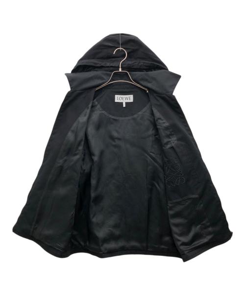 LOEWE（ロエベ）LOEWE (ロエベ) フーデッドジャケット ブラック サイズ:44の古着・服飾アイテム