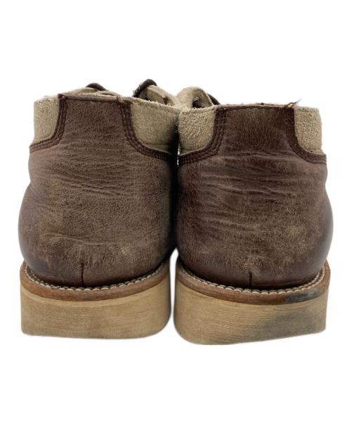 SLOW WEAR LION（スローウェアライオン）SLOW WEAR LION (スローウェアライオン) スウェードオックスフォードブーツ ベージュ サイズ:Lの古着・服飾アイテム
