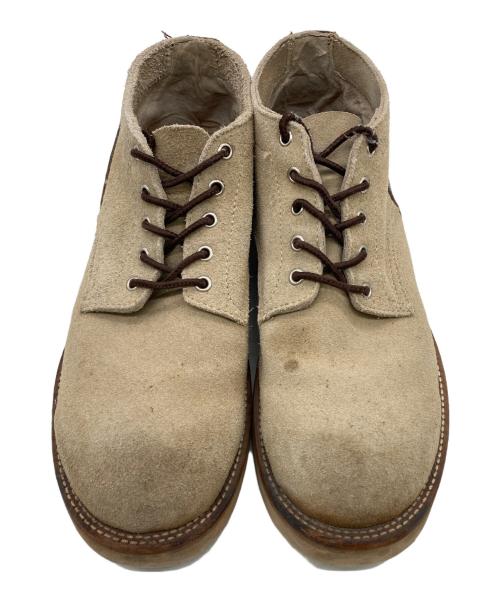SLOW WEAR LION（スローウェアライオン）SLOW WEAR LION (スローウェアライオン) スウェードオックスフォードブーツ ベージュ サイズ:Lの古着・服飾アイテム
