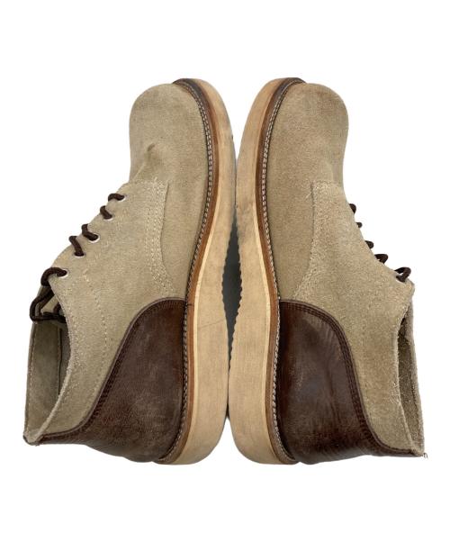 SLOW WEAR LION（スローウェアライオン）SLOW WEAR LION (スローウェアライオン) スウェードオックスフォードブーツ ベージュ サイズ:Lの古着・服飾アイテム
