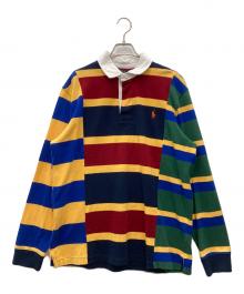 POLO RALPH LAUREN（ポロ・ラルフローレン）の古着「ロングスリーブカットソー」｜マルチカラー×ボーダー
