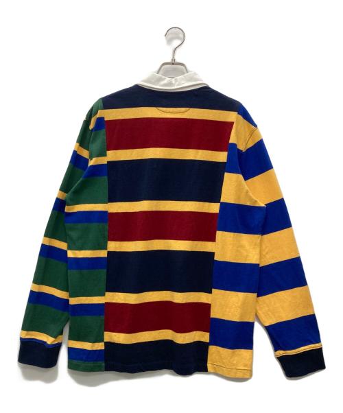 POLO RALPH LAUREN（ポロ・ラルフローレン）POLO RALPH LAUREN (ポロ・ラルフローレン) ロングスリーブカットソー マルチカラー×ボーダー サイズ:Lの古着・服飾アイテム
