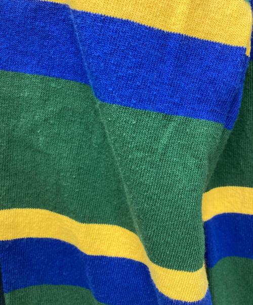 POLO RALPH LAUREN（ポロ・ラルフローレン）POLO RALPH LAUREN (ポロ・ラルフローレン) ロングスリーブカットソー マルチカラー×ボーダー サイズ:Lの古着・服飾アイテム