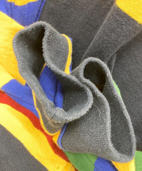 POLO RALPH LAUREN（ポロ・ラルフローレン）POLO RALPH LAUREN (ポロ・ラルフローレン) ロングスリーブカットソー マルチカラー×ボーダー サイズ:Lの古着・服飾アイテム