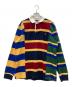 POLO RALPH LAUREN（ポロ・ラルフローレン）の古着「ロングスリーブカットソー」｜マルチカラー×ボーダー