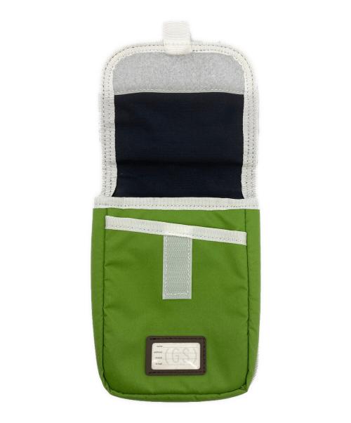 PORTER（ポーター）PORTER (ポーター) B印YOSHIDA (ビージルシヨシダ) モバイルケース 黄緑の古着・服飾アイテム