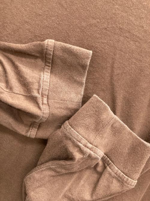 SUPREME（シュプリーム）Supreme (シュプリーム) Geo Arc Logo L/S Top ブラウン サイズ:Lの古着・服飾アイテム