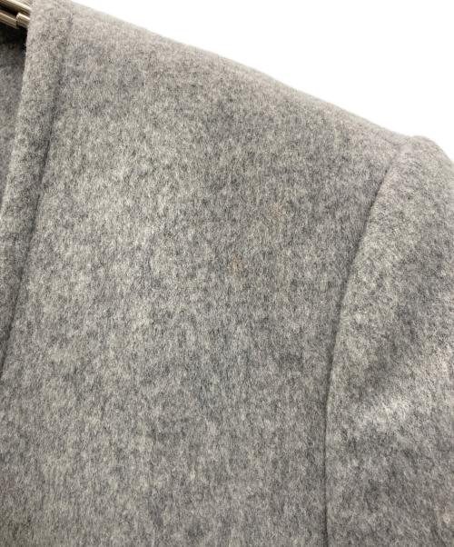 theory luxe（セオリーリュクス）theory luxe (セオリーリュクス) ノーカラーダブルコート グレー サイズ:040の古着・服飾アイテム