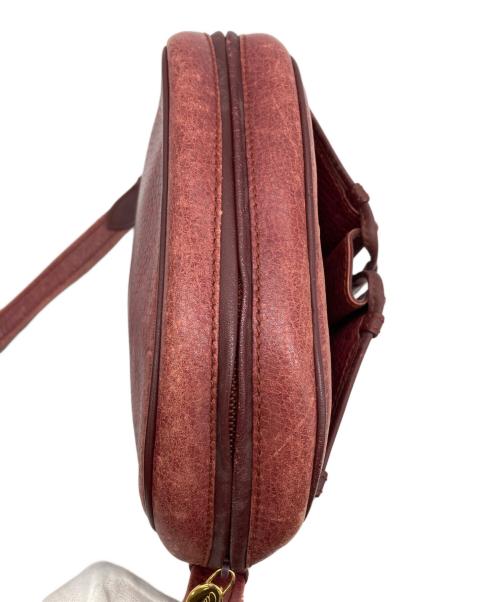 Cartier（カルティエ）Cartier (カルティエ) ショルダーバッグ ボルドーの古着・服飾アイテム