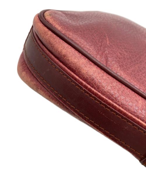 Cartier（カルティエ）Cartier (カルティエ) ショルダーバッグ ボルドーの古着・服飾アイテム