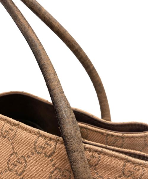 GUCCI（グッチ）GUCCI (グッチ) トートバッグ キャメルの古着・服飾アイテム