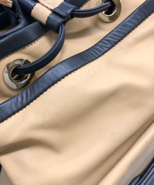 PIERRE HARDY（ピエールアルディ）PIERRE HARDY (ピエールアルディ) バケットバッグ ベージュの古着・服飾アイテム