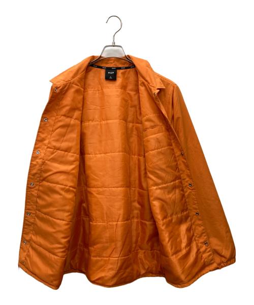 HUF（ハフ）HUF (ハフ) ナイロンジャケット オレンジ サイズ:Lの古着・服飾アイテム