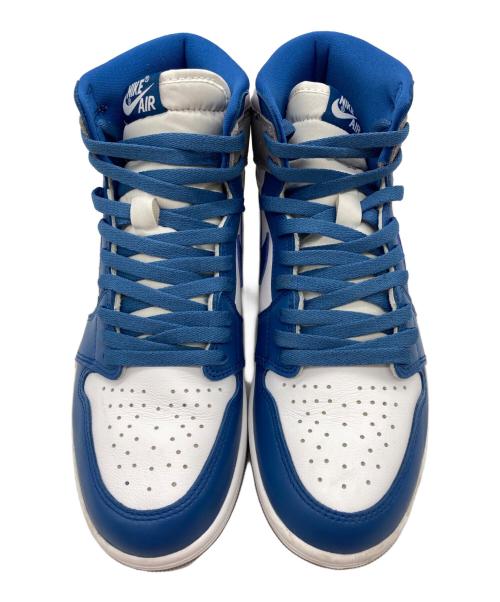 NIKE（ナイキ）NIKE (ナイキ) ハイカットスニーカー ホワイト×ブルー サイズ:28.0㎝の古着・服飾アイテム