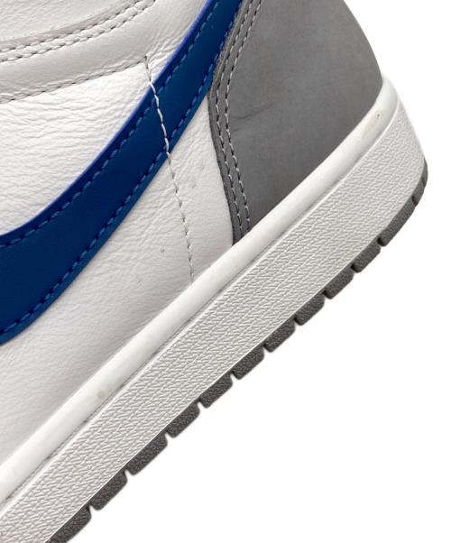 NIKE（ナイキ）NIKE (ナイキ) ハイカットスニーカー ホワイト×ブルー サイズ:28.0㎝の古着・服飾アイテム