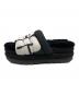 UGG (アグ) マキシスライドロゴサンダル ブラック サイズ:25.0：5000円