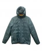 Patagoniaパタゴニア）の古着「リバーシブルブルゾン」｜グリーン×マスタード