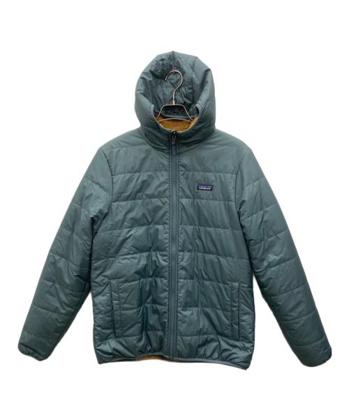 Patagonia（パタゴニア）Patagonia (パタゴニア) リバーシブルブルゾン グリーン×マスタード サイズ:XXLの古着・服飾アイテム