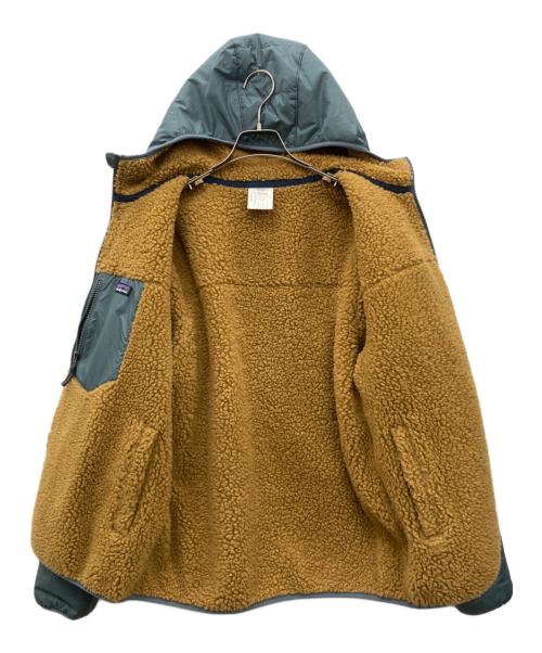 Patagonia（パタゴニア）Patagonia (パタゴニア) リバーシブルブルゾン グリーン×マスタード サイズ:XXLの古着・服飾アイテム