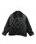 GREGORYグレゴリー）の古着「フェイクレザージャケット」｜ブラック