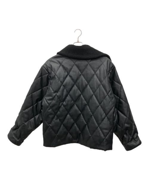 GREGORY（グレゴリー）GREGORY (グレゴリー) フェイクレザージャケット ブラック サイズ:Lの古着・服飾アイテム