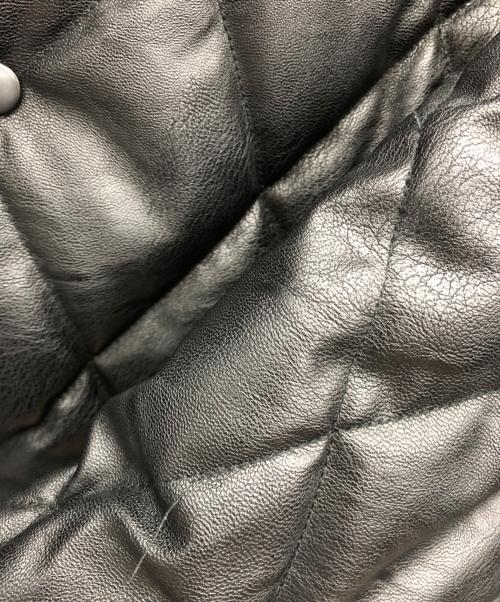 GREGORY（グレゴリー）GREGORY (グレゴリー) フェイクレザージャケット ブラック サイズ:Lの古着・服飾アイテム