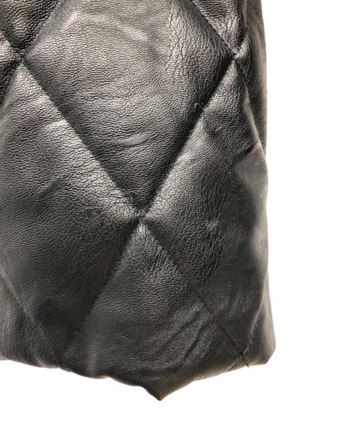 GREGORY（グレゴリー）GREGORY (グレゴリー) フェイクレザージャケット ブラック サイズ:Lの古着・服飾アイテム