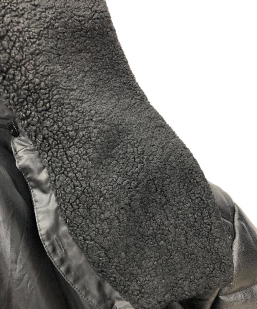 GREGORY（グレゴリー）GREGORY (グレゴリー) フェイクレザージャケット ブラック サイズ:Lの古着・服飾アイテム