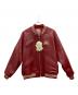 AVIREX（アヴィレックス）の古着「バーシティジャケット」｜レッド
